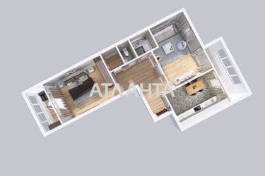 2-rooms apartment apartment by the address st. Tsentralnaya (area 78 m²) - Atlanta.ua - photo 25