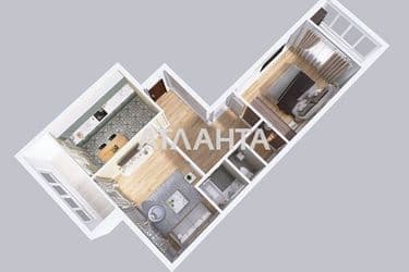 2-rooms apartment apartment by the address st. Tsentralnaya (area 78 m²) - Atlanta.ua - photo 26