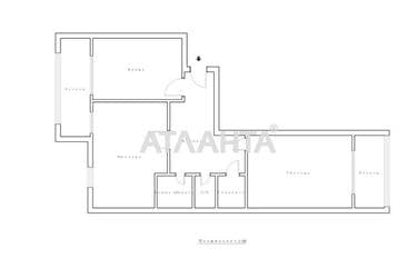 2-rooms apartment apartment by the address st. Tsentralnaya (area 78 m²) - Atlanta.ua - photo 30