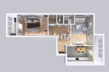 2-rooms apartment apartment by the address st. Tsentralnaya (area 78 m²) - Atlanta.ua - photo 32