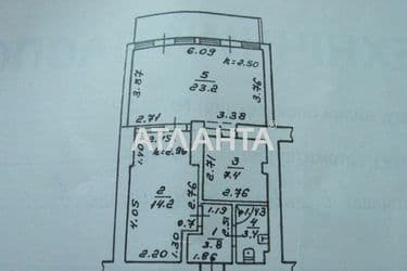 2-rooms apartment apartment by the address st. Frantsuzskiy bul Proletarskiy bul (area 55 m²) - Atlanta.ua - photo 24