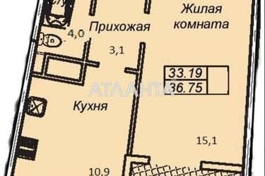 1-room apartment apartment by the address st. Frantsuzskiy bul Proletarskiy bul (area 35 m²) - Atlanta.ua - photo 26