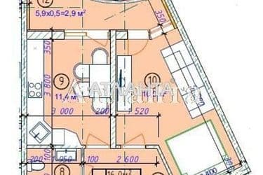 1-room apartment apartment by the address st. Fontanskaya dor Perekopskoy Divizii (area 43,3 m²) - Atlanta.ua - photo 12