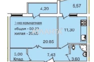 1-room apartment apartment by the address st. Pedagogicheskaya (area 50 m²) - photo 10 1-room apartment apartment by the address st. Pedagogicheskaya (area 50 m²) - Atlanta.ua - photo 10