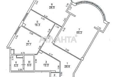 3-rooms apartment apartment by the address st. Genuezskaya (area 165,2 m²) - Atlanta.ua - photo 6