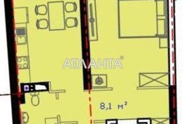 1-room apartment apartment by the address st. Gogolya (area 41,8 m²) - Atlanta.ua - photo 16