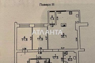 2-комнатная квартира по адресу ул. Педагогическая (площадь 89 м²) - Atlanta.ua - фото 36