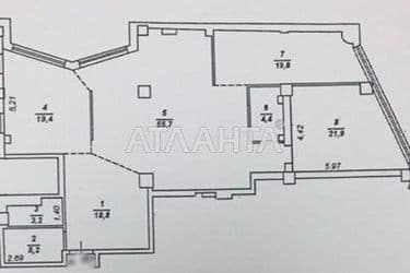 3-комнатная квартира по адресу Удельный пер. (площадь 148,4 м²) - Atlanta.ua - фото 15