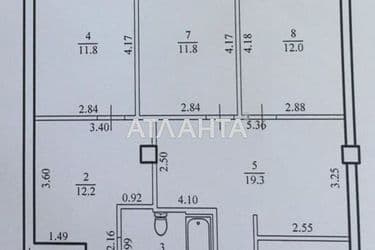 3-rooms apartment apartment by the address st. Yasnaya (area 85,6 m²) - Atlanta.ua - photo 24