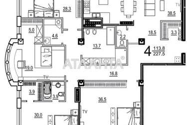 4+-rooms apartment apartment by the address st. Frantsuzskiy bul Proletarskiy bul (area 227,1 m²) - Atlanta.ua - photo 15