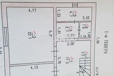 Будинок за адресою вул. Висоцького ін. (площа 132 м²) - Atlanta.ua - фото 46