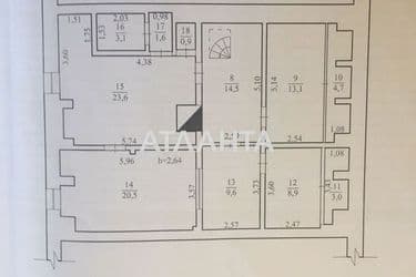 4+-rooms apartment apartment by the address st. Sobornaya pl Sovetskoy Armii pl (area 190 m²) - Atlanta.ua - photo 59