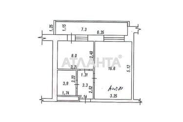 1-room apartment apartment by the address st. Tsentralnaya (area 35 m²) - Atlanta.ua - photo 22