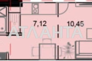 1-room apartment apartment by the address st. Gagarinskoe plato (area 26,1 m²) - Atlanta.ua - photo 10