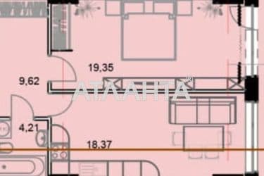 1-room apartment apartment by the address st. Gagarinskoe plato (area 54,4 m²) - Atlanta.ua - photo 14