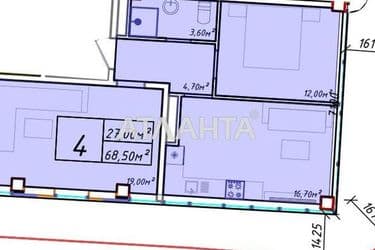 2-rooms apartment apartment by the address st. Fontanskaya dor Perekopskoy Divizii (area 68,5 m²) - Atlanta.ua - photo 6