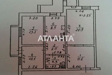 3-rooms apartment apartment by the address st. Nebesnoy Sotni pr Zhukova marsh pr Leninskoy iskry pr (area 75 m²) - Atlanta.ua - photo 20