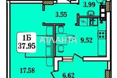 1-комнатная квартира по адресу ул. Строительная (площадь 39 м²) - Atlanta.ua - фото 8