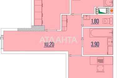 2-комнатная квартира по адресу ул. Бугаевская (площадь 60,6 м²) - Atlanta.ua - фото 5