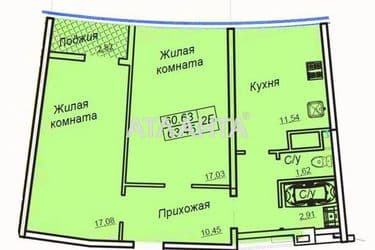 2-rooms apartment apartment by the address st. Genuezskaya (area 64 m²) - Atlanta.ua - photo 38