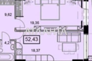 1-room apartment apartment by the address st. Gagarinskoe plato (area 62,8 m²) - Atlanta.ua - photo 10