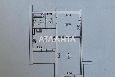 1-room apartment apartment by the address st. Prosp Nauki (area 48,7 m²) - Atlanta.ua - photo 50