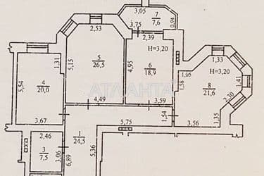 3-rooms apartment apartment by the address st. Dovzhenko (area 131 m²) - Atlanta.ua - photo 9