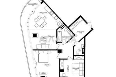 3-rooms apartment apartment by the address st. Frantsuzskiy bul Proletarskiy bul (area 114,3 m²) - Atlanta.ua - photo 12