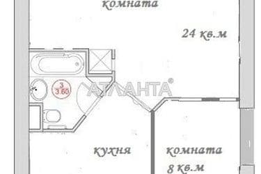 2-rooms apartment apartment by the address st. Gabsburga Vilgelma per Bogdanova per (area 40 m²) - Atlanta.ua - photo 19
