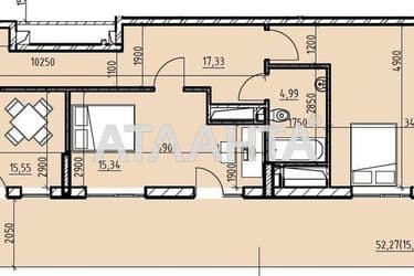 2-rooms apartment apartment by the address st. Radostnaya (area 91,2 m²) - Atlanta.ua - photo 6