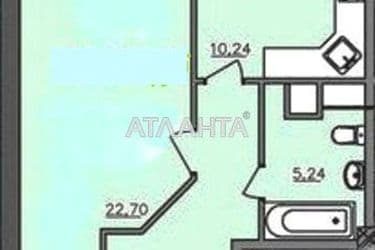 1-room apartment apartment by the address st. Gagarinskoe plato (area 50 m²) - Atlanta.ua - photo 30