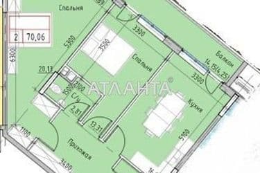 1-room apartment apartment by the address st. Mayachnyy per (area 77,9 m²) - Atlanta.ua - photo 10