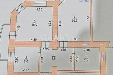 3-rooms apartment apartment by the address st. Khantadze per (area 67 m²) - Atlanta.ua - photo 14