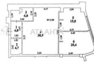 3-rooms apartment apartment by the address st. Morekhodnyy per (area 91,4 m²) - Atlanta.ua - photo 20