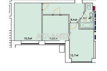 2-к apartment on street Malinovskogo marsh  na Cheremushkakh - Atlanta.ua - photo 16