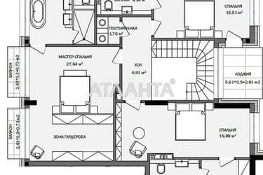 4+-rooms apartment apartment by the address st. Frantsuzskiy bul Proletarskiy bul (area 225,6 m²) - Atlanta.ua - photo 10