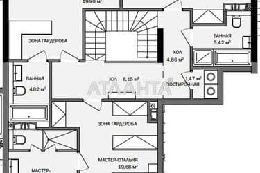 4+-rooms apartment apartment by the address st. Frantsuzskiy bul Proletarskiy bul (area 192,8 m²) - Atlanta.ua - photo 10