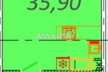 1-кімнатна квартира за адресою вул. Піонерська (площа 35,9 м²) - Atlanta.ua - фото 7