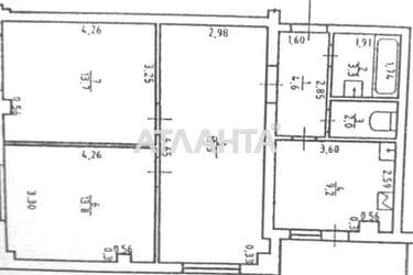 3-rooms apartment apartment by the address st. Ispanskiy per (area 68 m²) - Atlanta.ua - photo 14