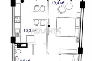 1-комнатная квартира по адресу ул. Гоголя (площадь 43,7 м²) - Atlanta.ua - imageAlt 52