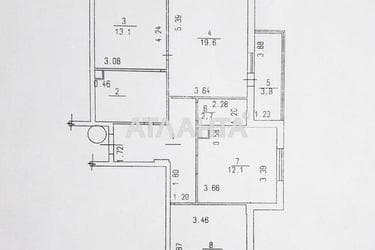 3-rooms apartment apartment by the address st. Raduzhnyy m n (area 83 m²) - Atlanta.ua - photo 25