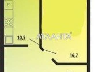 1-room apartment apartment by the address st. Proektnaya (area 42,9 m²) - Atlanta.ua - photo 16