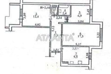 3-rooms apartment apartment by the address st. Bocharova gen (area 60,4 m²) - Atlanta.ua - photo 25