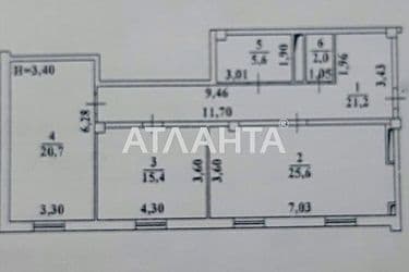 2-rooms apartment apartment by the address st. Fontanskaya dor Perekopskoy Divizii (area 90,5 m²) - Atlanta.ua - photo 18