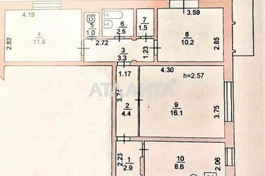 3-комнатная квартира по адресу ул. 1 мая (площадь 67,4 м²) - Atlanta.ua - фото 27