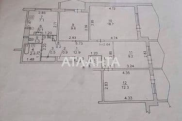 3-rooms apartment apartment by the address st. Parusnaya Geroev Stalingrada (area 83,3 m²) - Atlanta.ua - photo 33