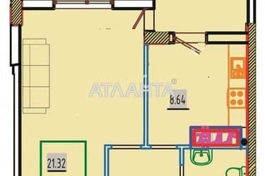 1-room apartment apartment by the address st. Stroitelnaya (area 42 m²) - Atlanta.ua - photo 10