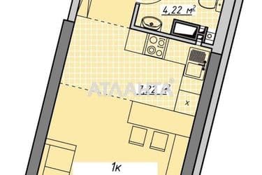 1-room apartment apartment by the address st. Kurortnyy per (area 30,2 m²) - Atlanta.ua - photo 11