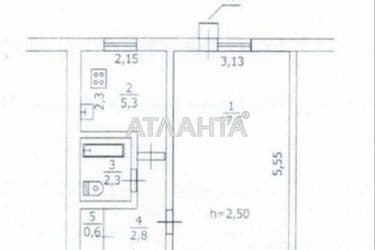 1-комнатная квартира по адресу ул. Педагогическая (площадь 29 м²) - Atlanta.ua - фото 15