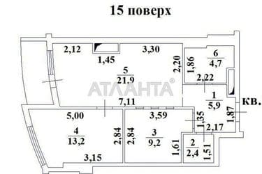 2-к apartment on street Lyustdorfskaya dor   Chernomorskaya dor   na Tairova - Atlanta.ua - photo 2